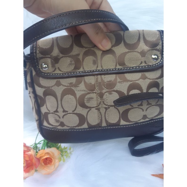 Túi coach si, đeo chéo.