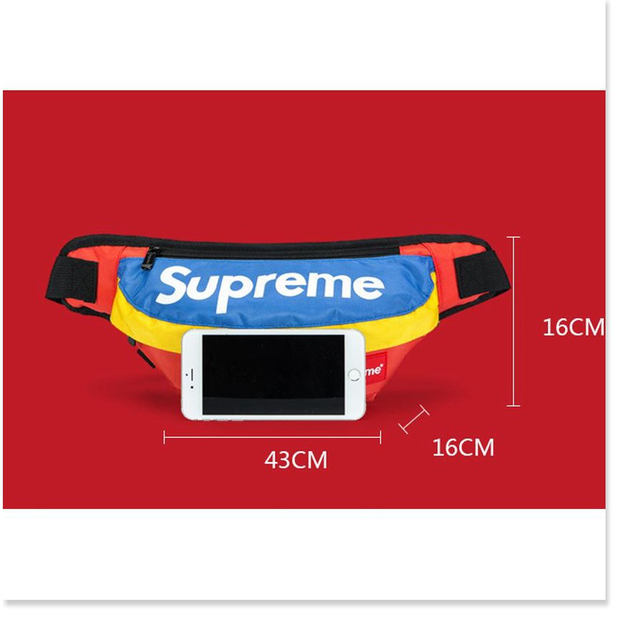 Túi đeo chéo nam thời trang - Túi bao tử SUPREME - Chống thấm nước | BigBuy360 - bigbuy360.vn