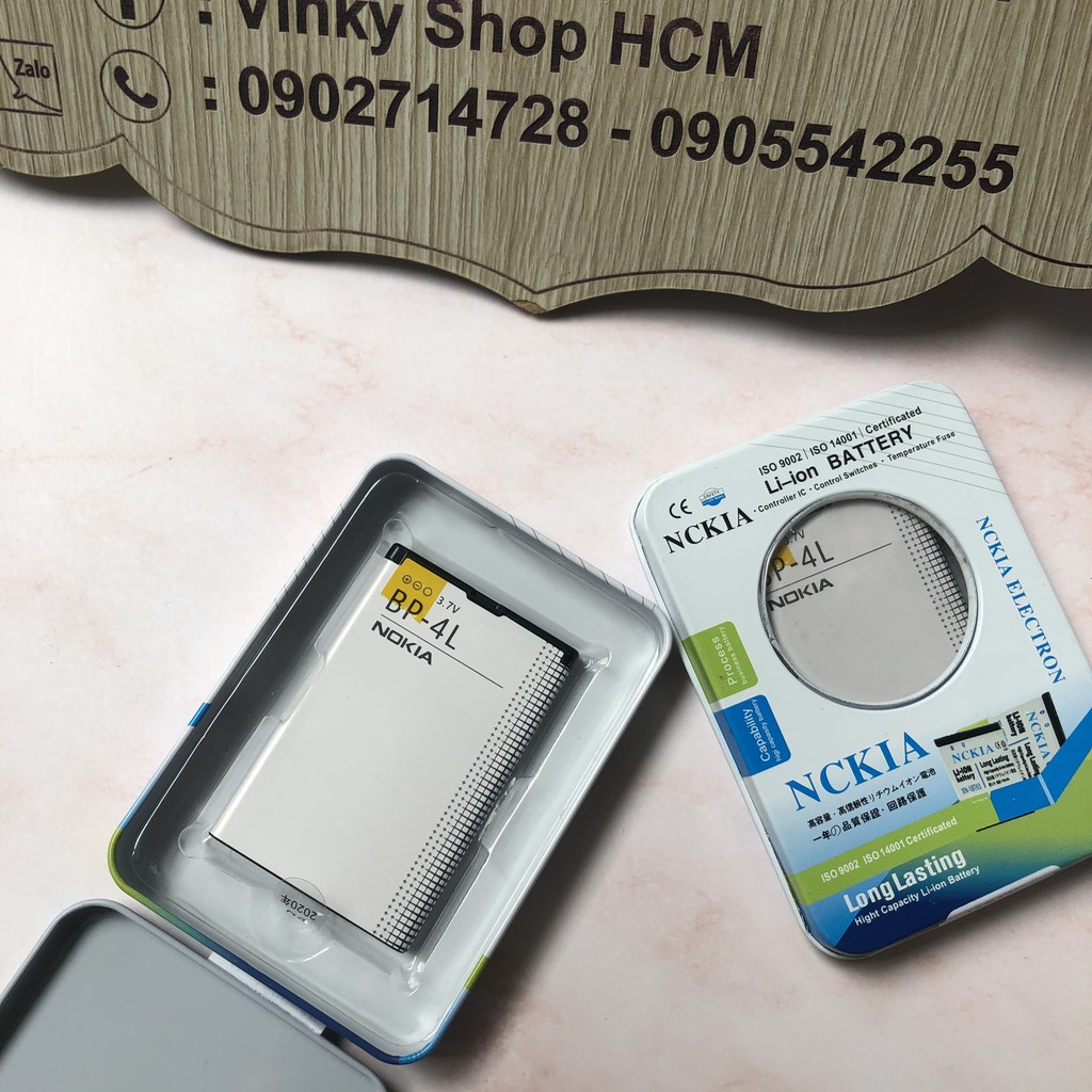 Pin Nokia BP-4L Nokia E72 , E71 , E6 , E51, N97 FULLBOX BẢO HÀNH 3M