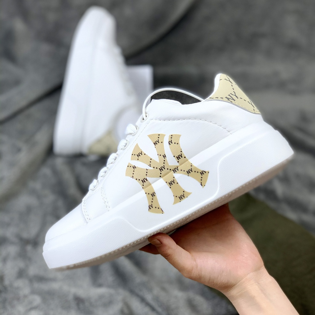Giày Mc queen LA, NY Mẫu Mới  Giày MLB chunky bản N.Y Hàn Quốc Nam Nữ - HTSHOE