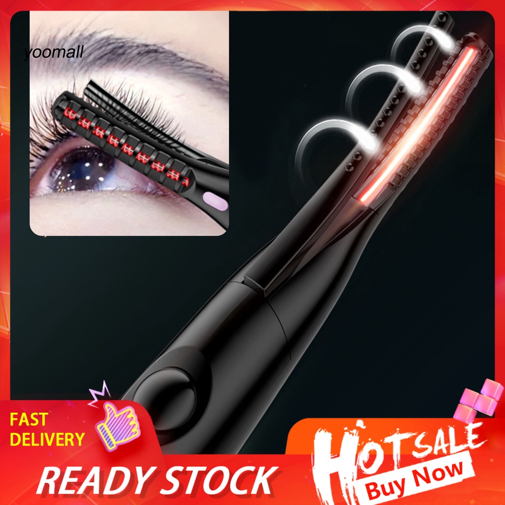 Bàn chải lông mi bằng điện chống bỏng cho nữ
