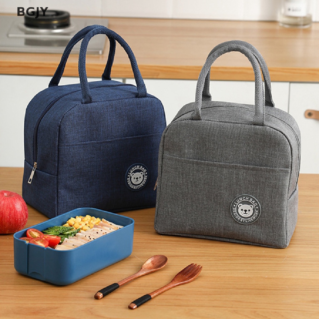 BGJY Lunch Box Bag Ice Pack Bento Box Food Container Insulation Package Thermal Bags NEW