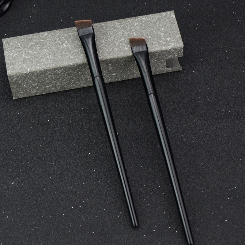 Cọ tém xéo vẽ chân mày, cọ kẻ eyeliner viền mắt nhỏ gọn tiện lợi chuyên dành cho makeup