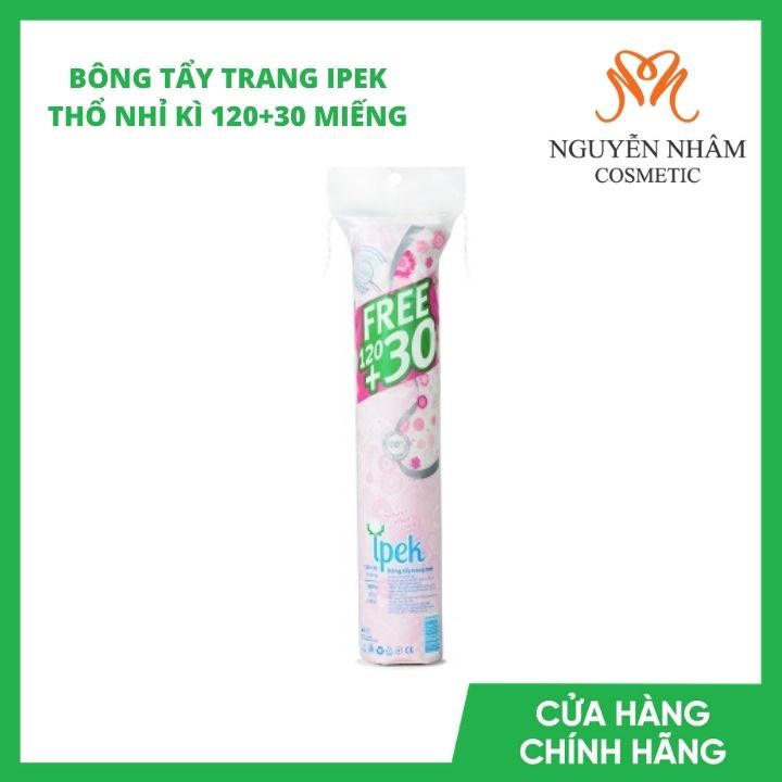 Bông tẩy trang ipek 150 miếng