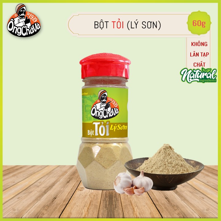 Bột Tỏi Lý Sơn Ông Chà Và 60gr (Galic Powder)