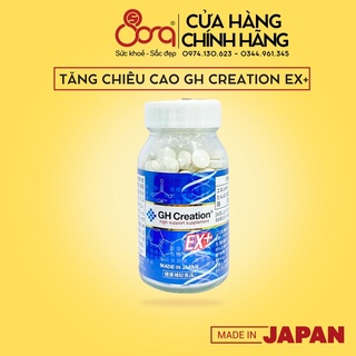 Viên uống tăng chiều cao GH Creation Ex+ Nhật Bản 270 viên mẫu mới