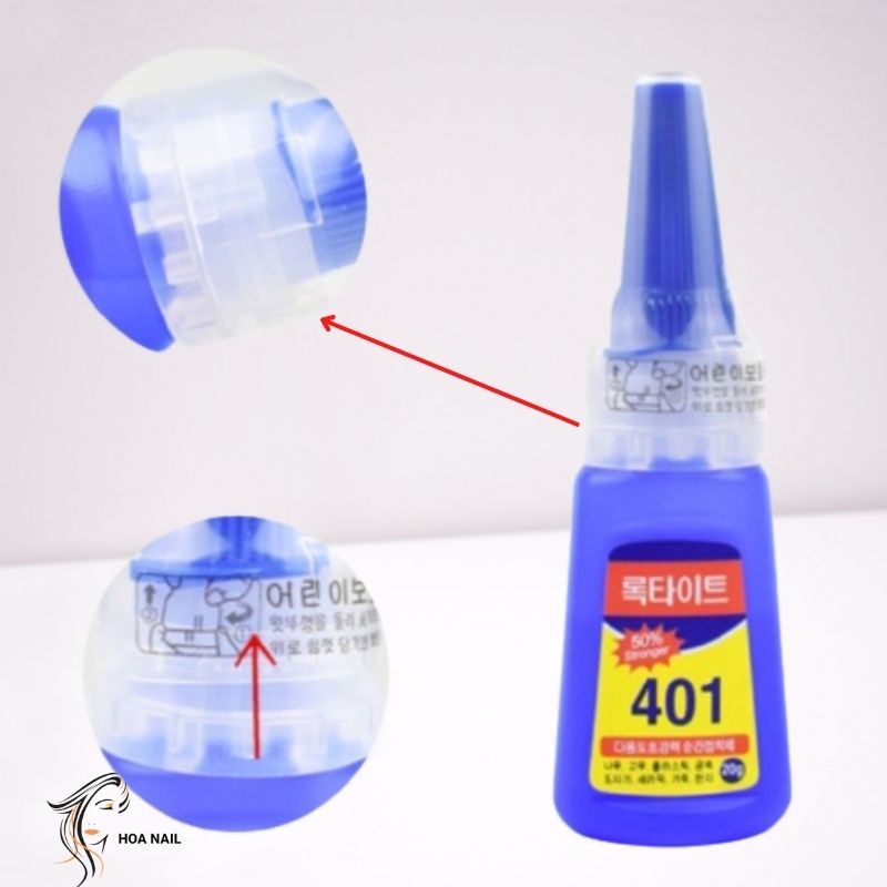 Keo  401dán móng giả, gắn đá siêu chắc