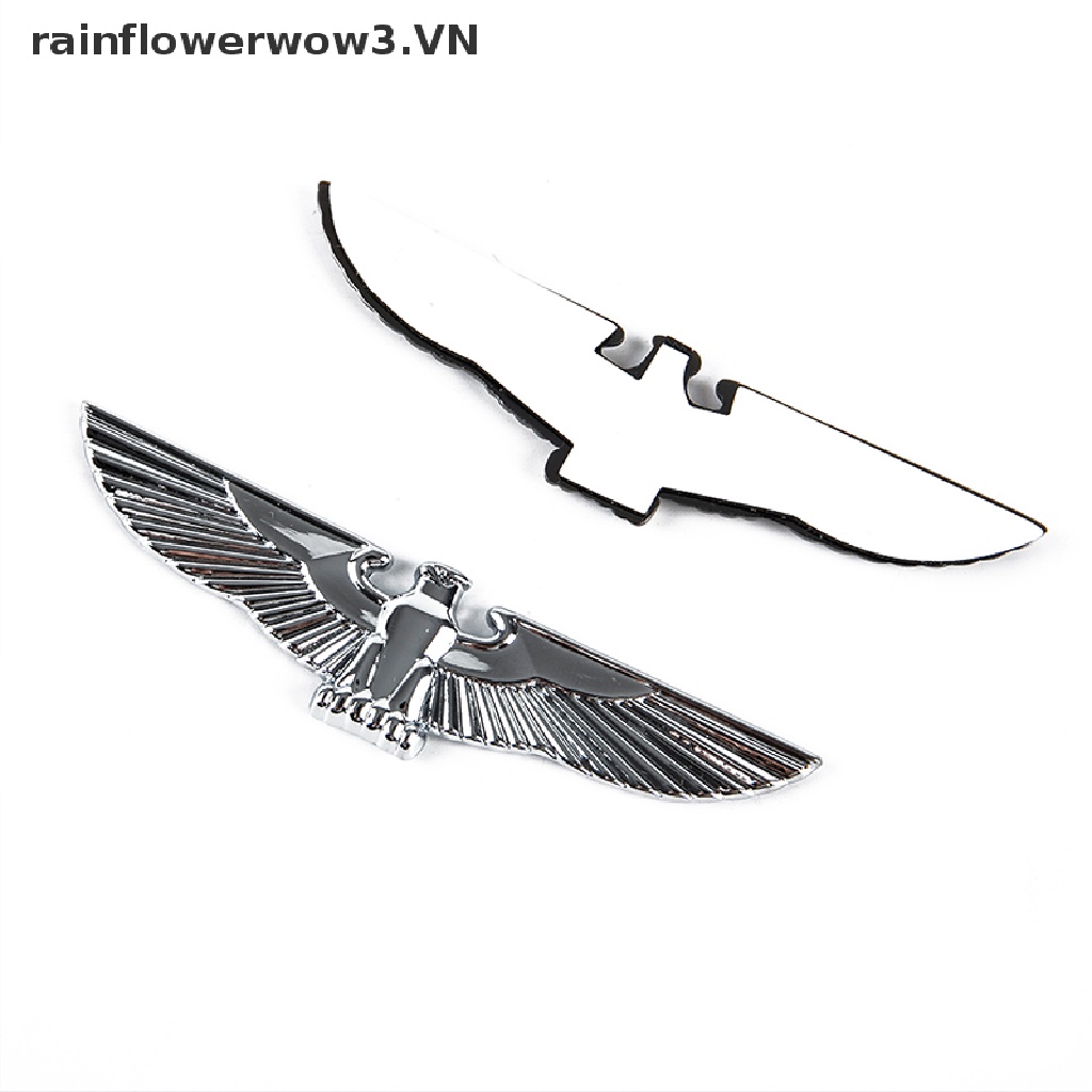 Miếng Dán Kim Loại Hình Đại Bàng 3D Trang Trí Thân Xe Hơi