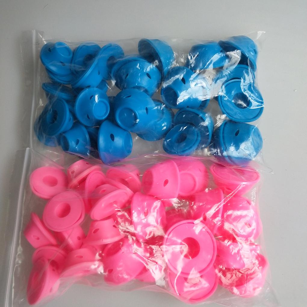 Bộ 30 Dụng Cụ Uốn Tóc Bằng Silicon Hình Nấm Mềm Không Dùng Nhiệt