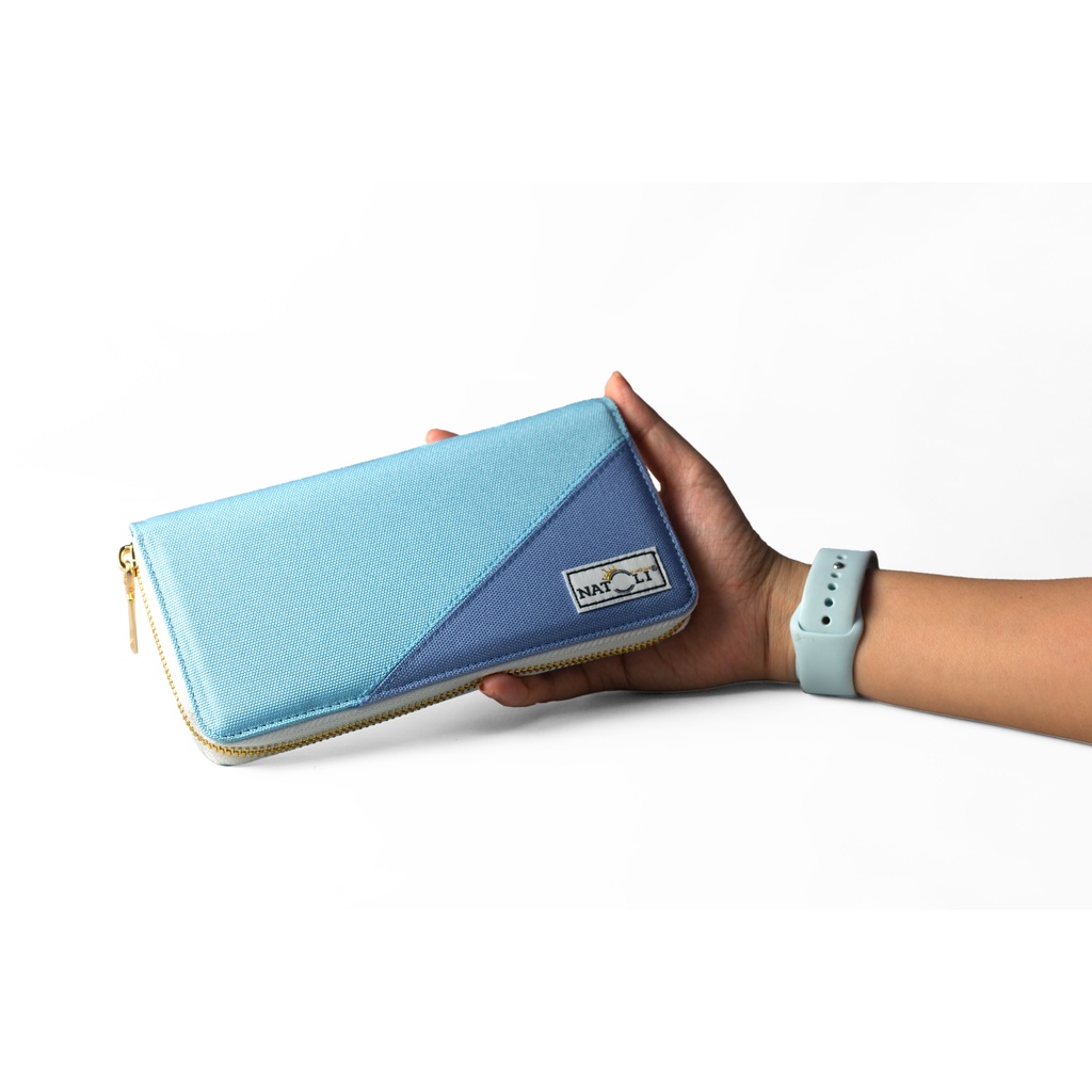 Ví Cầm Tay Nữ [FREESHIP, 1 ĐỔI 1] cao cấp dáng dài thương hiệu Natoli - BST The Zipper Wallet
