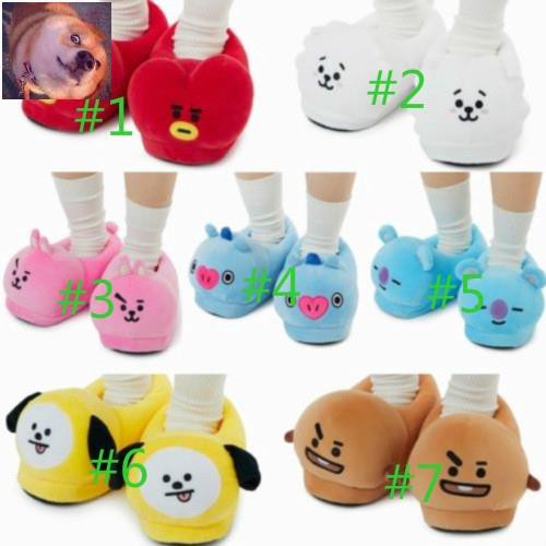 Hoạt Hình Dép Bông Đi Trong Nhà Hình Bt21 Bangtan Boys Bts 123.myaborder001