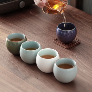 Bộ 5 Chén Trà Sứ Nhiều Màu