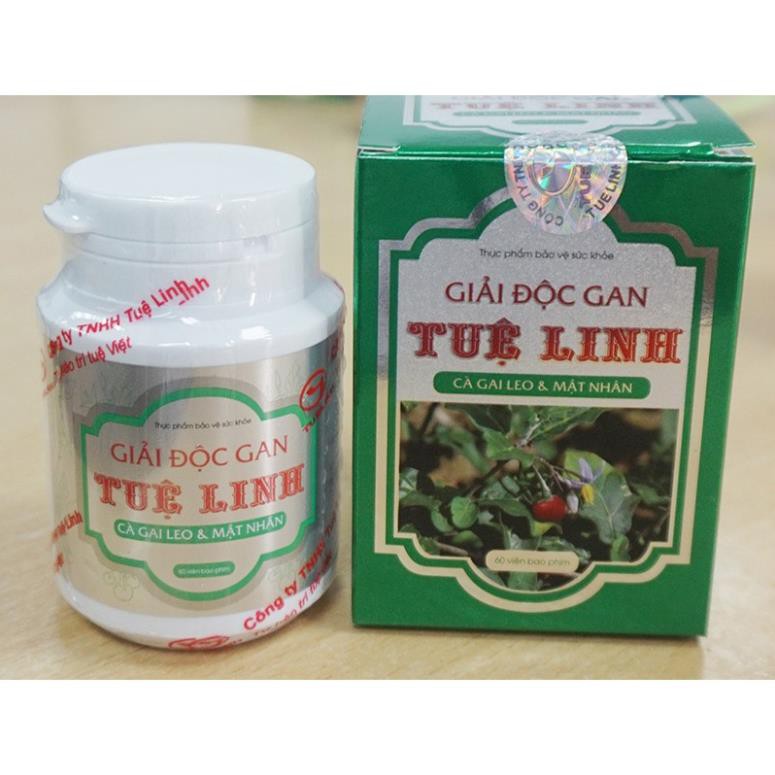 Giải độc gan Tuệ Linh - Chai 60 Viên