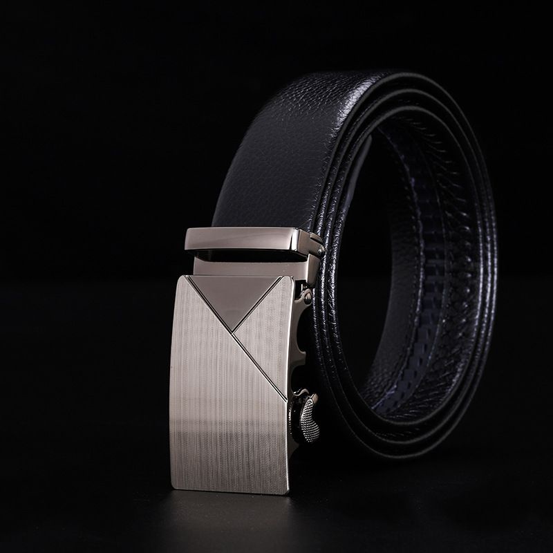 Thắt lưng nam dây nịt nam cao cấp da mềm giá rẻ khoá tự động bản 3.5cm phong cách hàn quốc