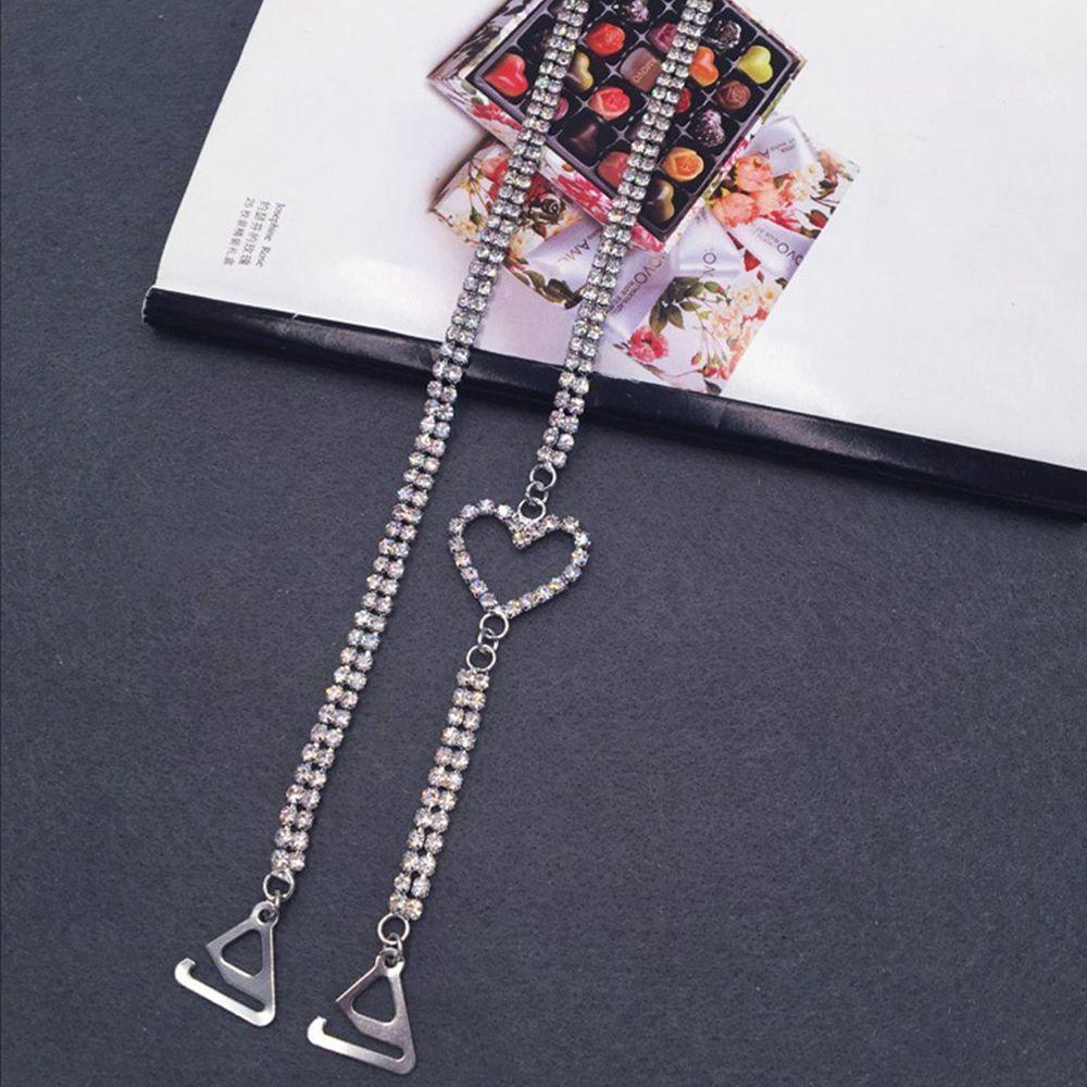 Dây Áo Ngực Điều Chỉnh Được Đính Đá Zircon Quyến Rũ