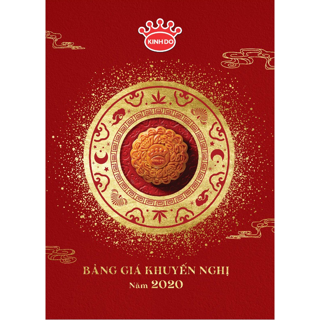 2020 [Chiết khấu 28%] Bánh trung thu Kinh đô Oreo hộp 4 bánh