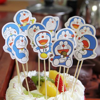 que cắm bánh kem [FREESHIP🚗] Set cắm Doremon
