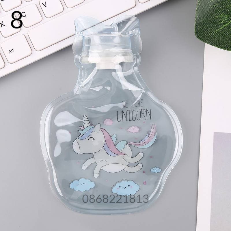Túi Sưởi Ấm Mini Cầm tay Trong Suốt Hình Dễ Thương