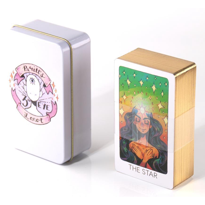 Bộ bài Britt's Britts Third Eye Tarot Hộp Sắt