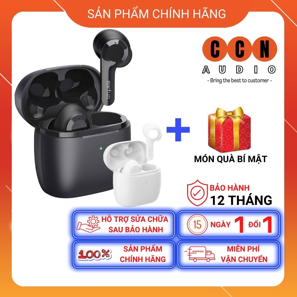 Tai nghe Earfun Air True Wireless - Kiểu dáng độc lạ - Thiết kế sáng tạo