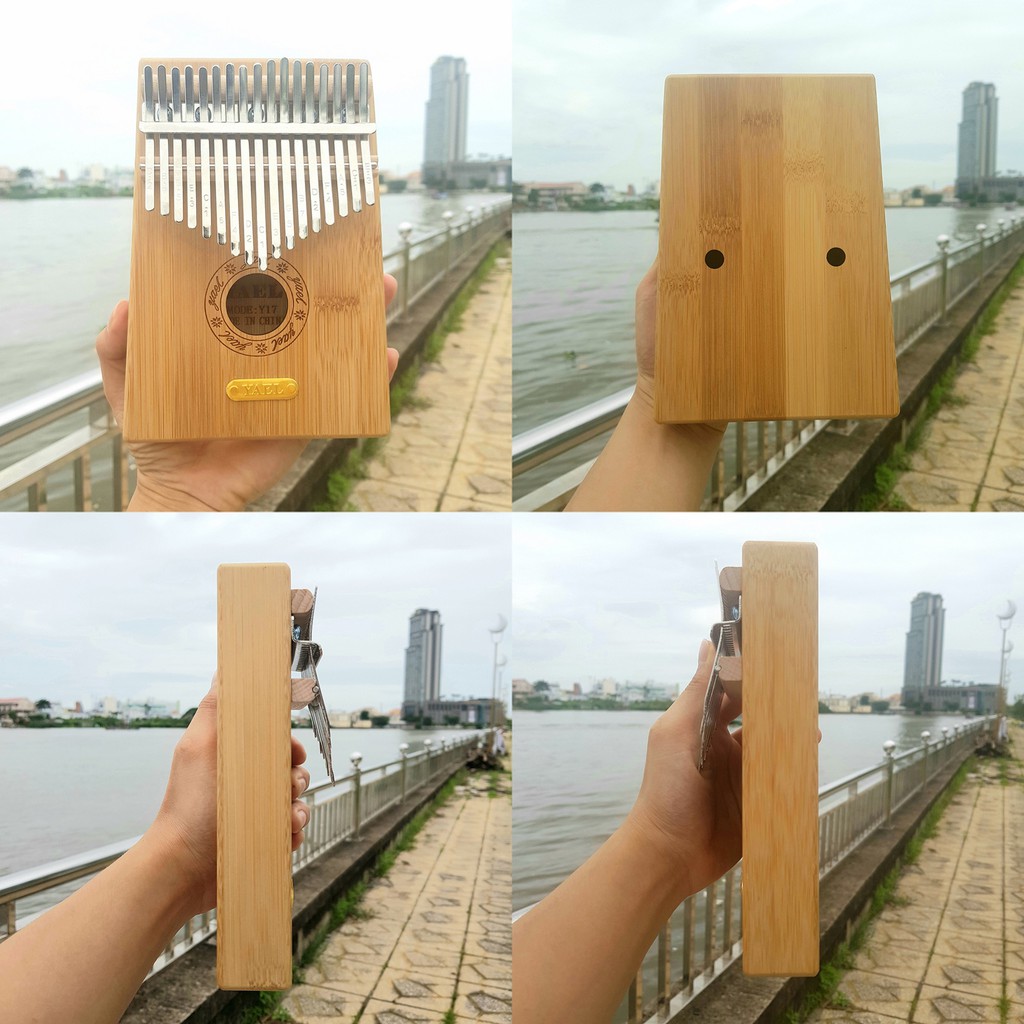 6 MẪU | Kalimba Yael 17 phím | Tặng kèm đầy đủ phụ kiện