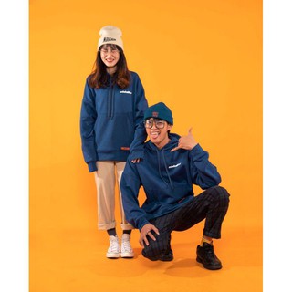 áo hoodie nỉ bông Blue basic(chinlike)