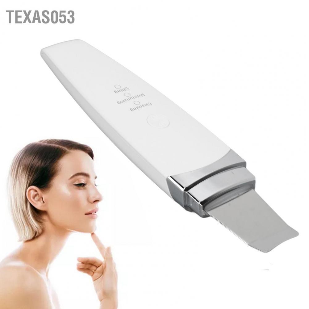 [Hàng mới về] Máy Tẩy Tế Bào Chết bằng sóng siêu âm loại bỏ mụn đầu đen Trên Da Mặt thu nhỏ lỗ chân lông【Texas053】