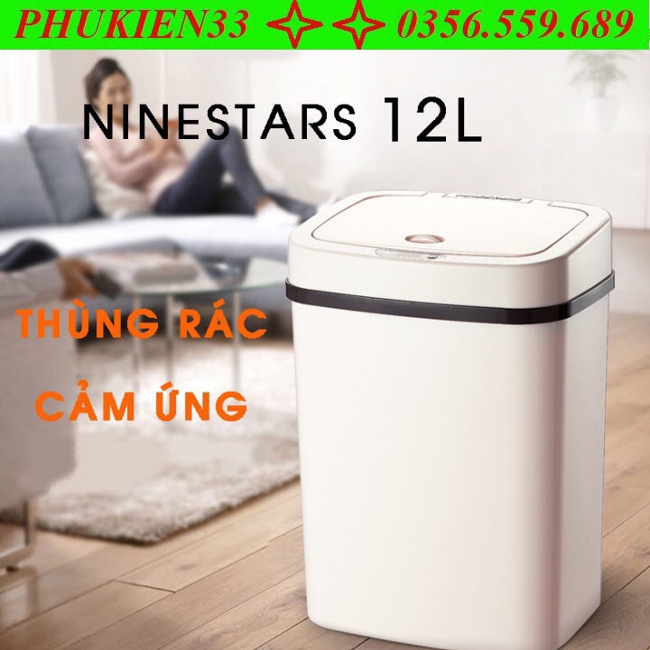 Thùng Đựng Rác Thông Minh Cảm Biến Hồng Ngoại 12L