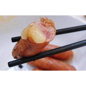 Xúc xích phô mai Đức Steffi 250g chiên, nướng thơm ngon