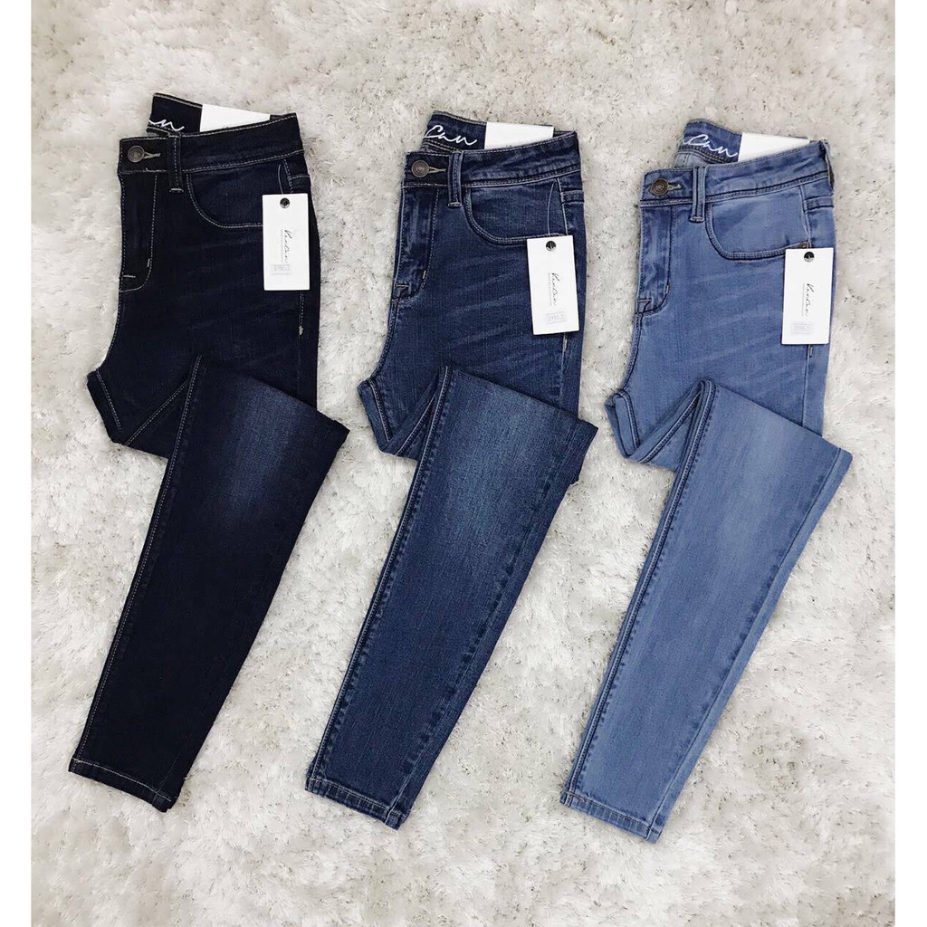 QUẦN JEAN SKINNY 9 TẤC CẠP NGANG RỐN