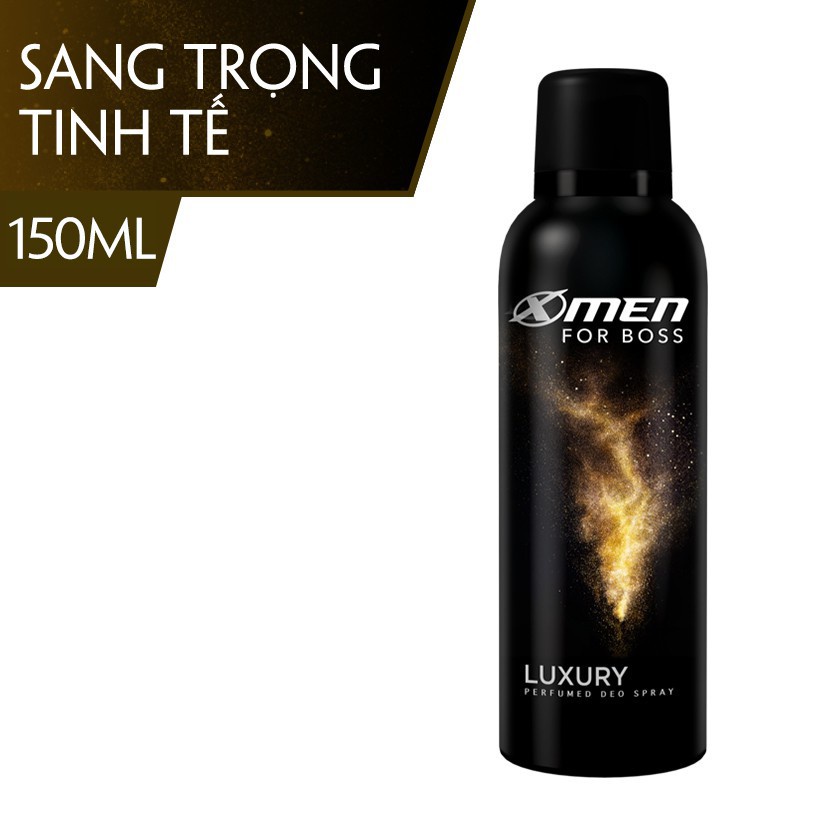 Xịt khử mùi toàn thân X-Men For Boss INTENSE 150ml