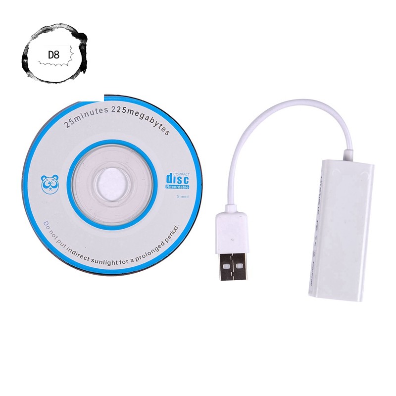 Cáp Chuyển Đổi Usb 2.0 Sang Rj45 Lan Ethernet Network Adapter For Apple Mac Macbook Air Laptop Pc