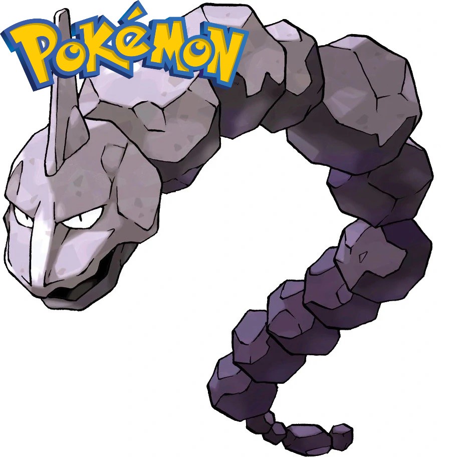 Mô hình 40Cm Full khớp Rắng đá Onix Anime Pokemon bửu bối thần kỳ 1937