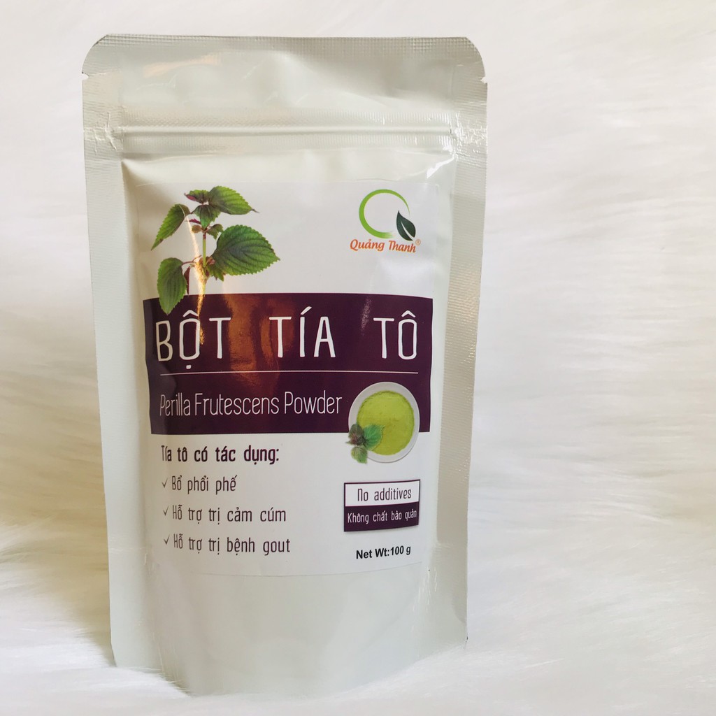 Bột Tía Tô Nguyên Chất Quảng Thanh 100g