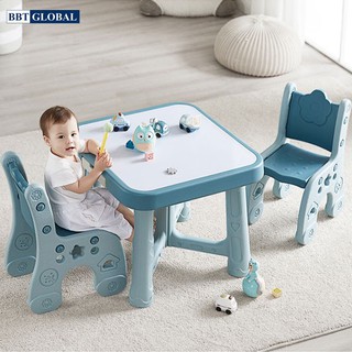 Bộ bàn kèm 2 ghế style Hàn Quốc cao cấp cho bé BB2G-101