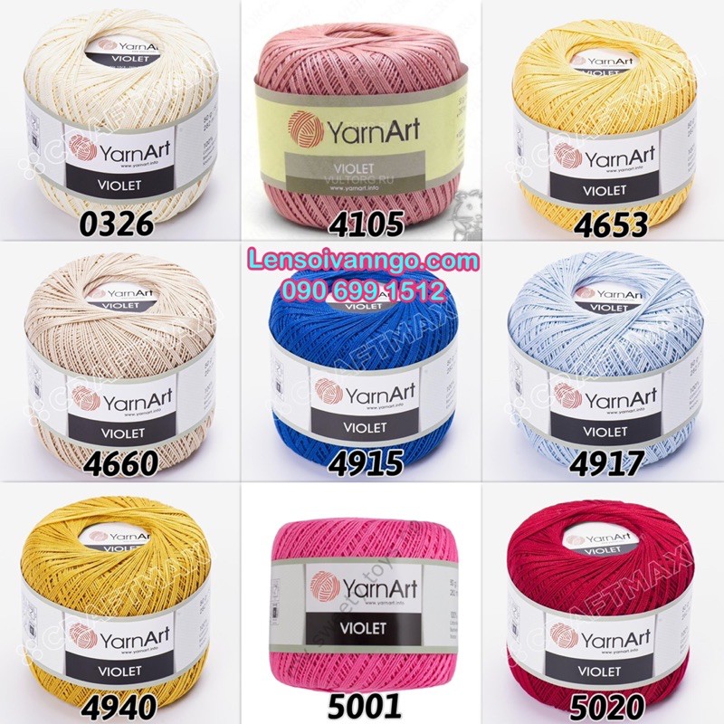 Sợi YarnArt VIOLET Thổ Nhĩ Kỳ