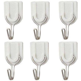 COMBO 2 Vỉ 6 Móc Dán Tường Cho Vật Dụng Nhẹ