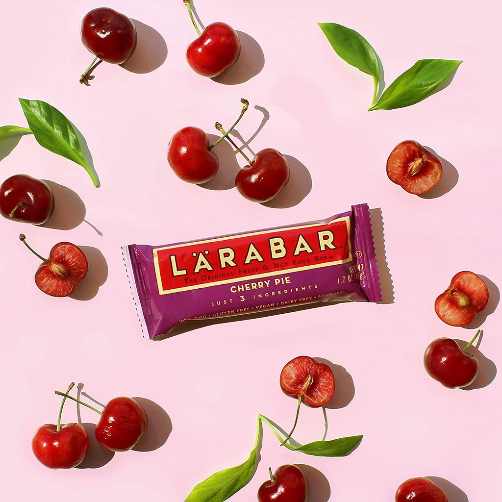 THANH ĂN VẶT KOSHER Larabar Cherry Pie, Gluten Free Vegan Fruit &amp; Nut Bars, 48g (1.7oz)