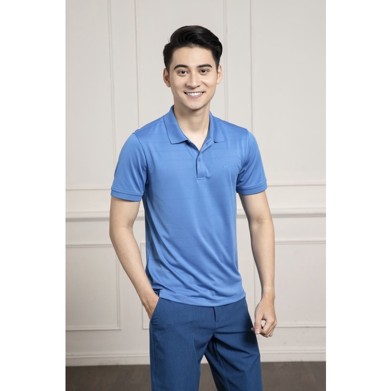 Áo polo nam ngắn tay KWIN của ARISTINO KPS009S1 dáng dáng suông nhẹ reguler fit, chất thể thao