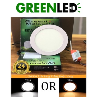 Đèn âm trần 12W - Hãng Greenled bảo hành 24 tháng