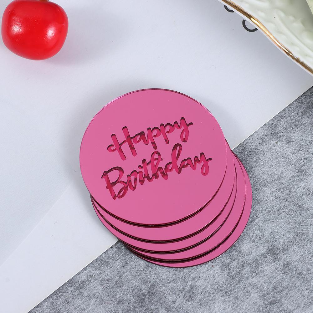 Set 10 que cắm bánh cupcake KUNHEV trang trí nhiều hình dạng và màu sắc