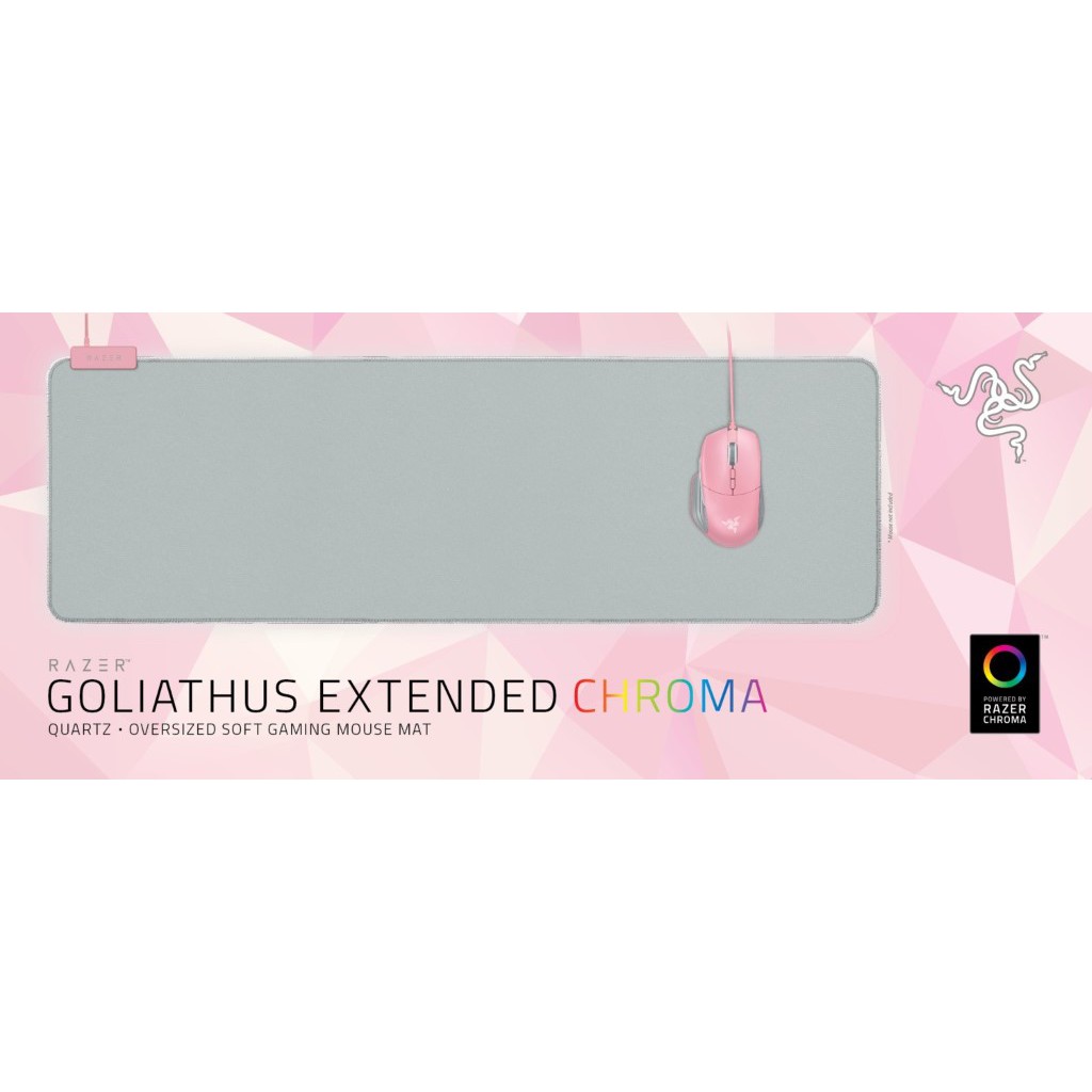 Bàn di chuột Razer Goliathus Extended Chroma Quartz Pink Edition