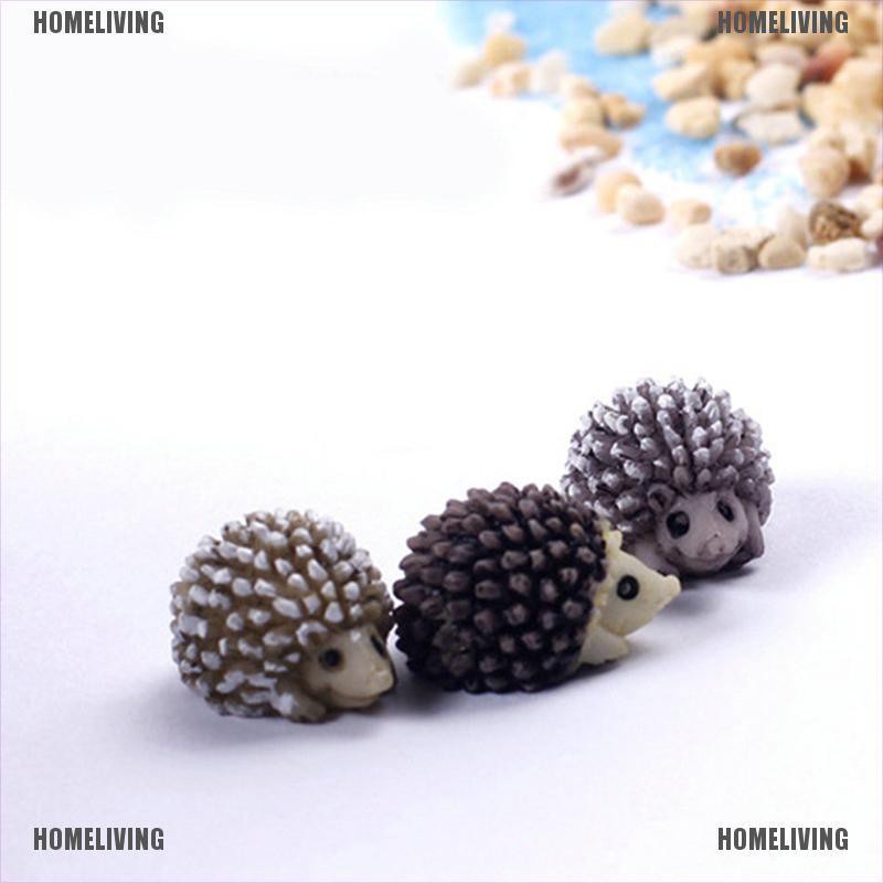 [Homeliving] Tượng Nhím Mini Bằng Nhựa Resin Trang Trí Tiểu Cảnh