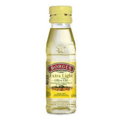 tuan0205 DẦU ÔLIU NGUYÊN CHẤT KHÔNG MÙI EXTRA LIGHT - HIỆU BORGES 125 ml mã: 0863 tuan0205