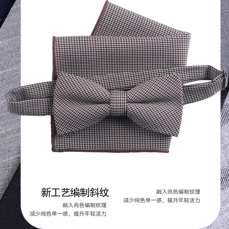 Cà Vạt Nơ Màu Đen Hai Lớp Lịch Lãm Cho Nam