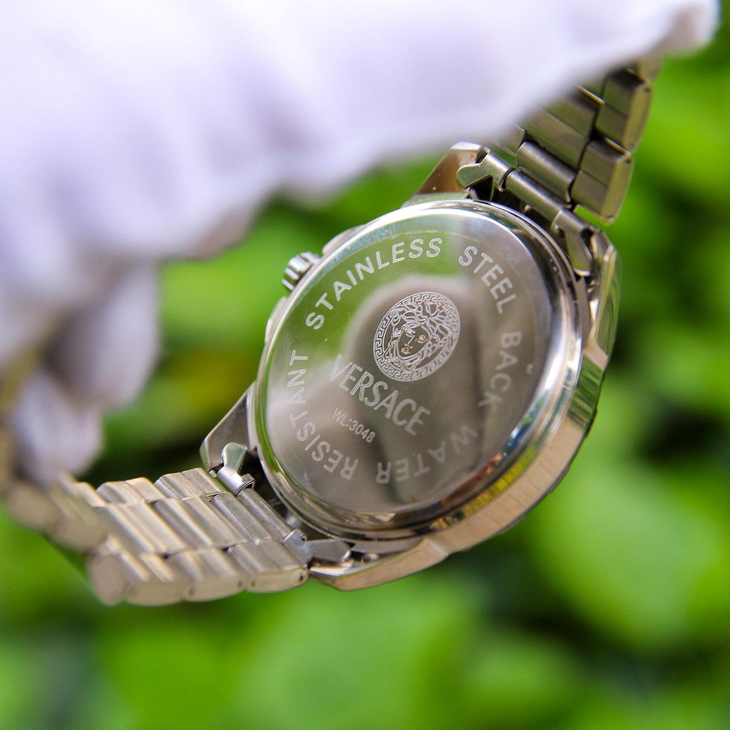 ĐỒNG HỒ DÂY THÉP NAM THƯƠNG HIỆU VERSACE - VS3048