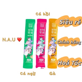 Súp thưởng xiao wang cho mèo 😸