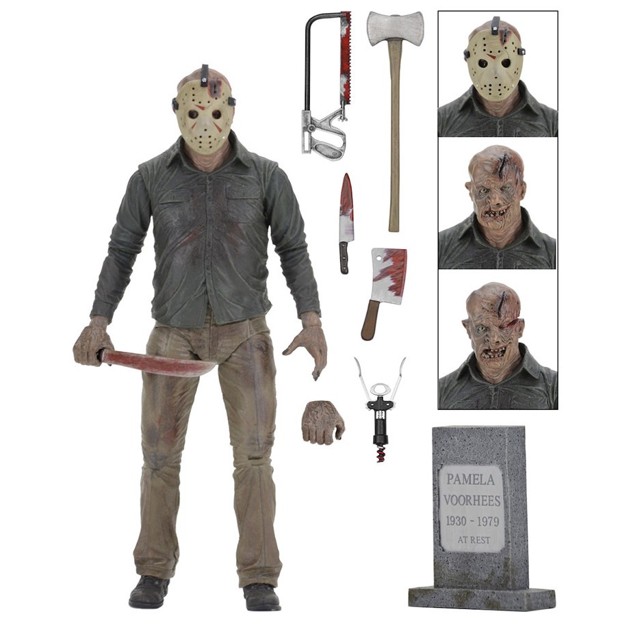 ▦✱NECA Black Friday THE 13 Chapter 4 Jason Deluxe Edition Figure Model