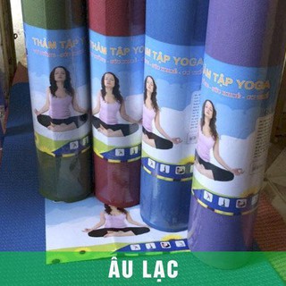 THẢM TẬP YOGA ÂU LẠC LOẠI 1 HÀNG CÔNG TY KÈM TÚI