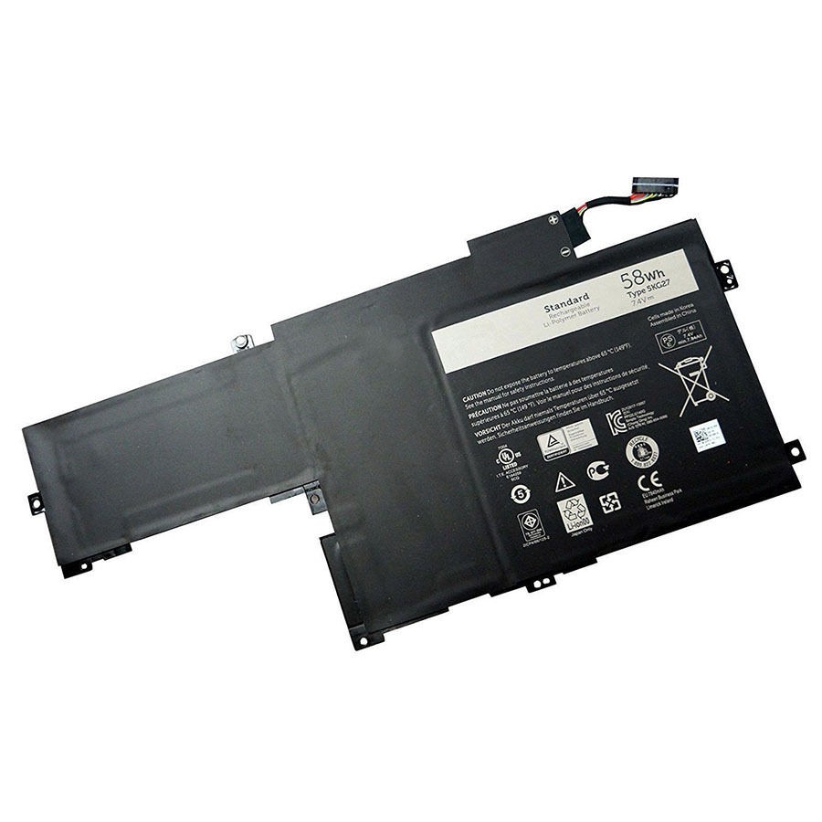 PIN LAPTOP DELL Inspiron 14-7437, P42G C4MF8 5KG27 ZIN - 4 CELL